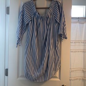 Old Navy off the shoulder linen dress